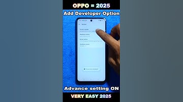 Oppo Me Developer Option Kaise on Kare || How to Add Developer Option #mobile #oppo #settings