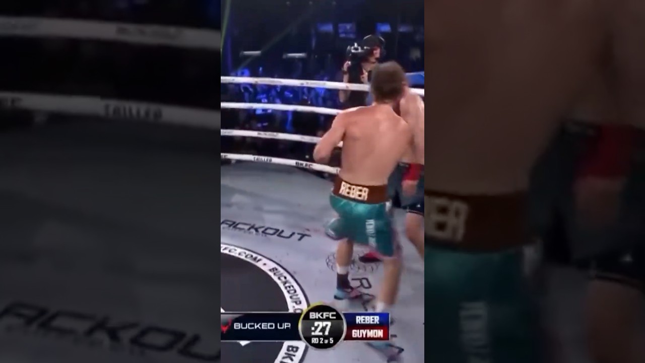 Ryan Reber fight of the night!! 