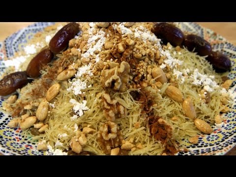 Moroccan Chicken Vermicelli (Seffa Medfouna) Recipe - CookingWithAlia - Episode 205