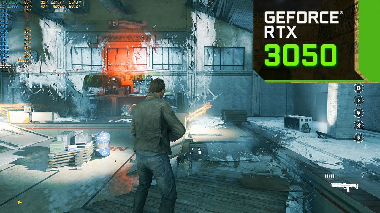 RTX 3050 8gb | Quantum Break | i5 11400f | Ultra Settings