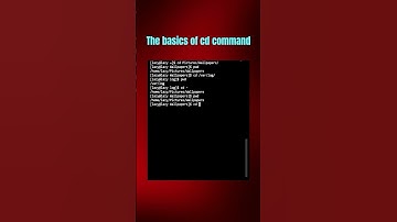 The basics of cd command in #Linux