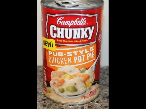 Campbell's Chunky Soup: Pub-Style Chicken Pot Pie Review