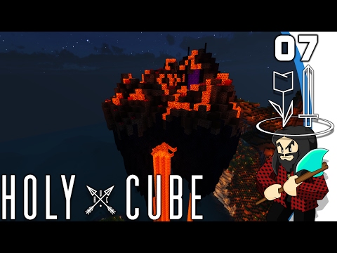 [Minecraft] Holycube III - #07 - L'île volante du portail