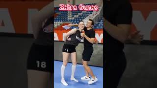 Zehra Gunes 🔥 Kissing 💞 #shorts #athlete #beautiful #trending