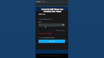 Geçersiz Giriş Bilgileri Hatası mı Alıyorsun? İşte Çözüm | Invalid Account Data Error? Here