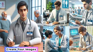 How to Create Doctor Patient Ai Images | Bing Image Creator Tutorial | Viral Photo Editing | Bing Ai screenshot 5