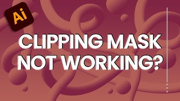 Clipping Mask Issues? Watch this video! [Illustrator]