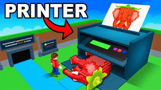 I Built A Brainrot AUTO PRINTER To Troll My Friend