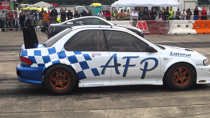 Andy Forrest Subaru Impreza RA vs Nissan GTR TOTB ...