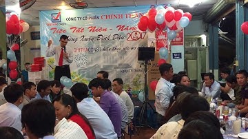 CHITHACONST - Tiệc tất niên năm 2016 - Giám đốc công ty Tống Văn Sơn phát biểu khai tiệc (phần 2/2)