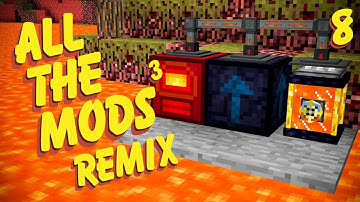 All The Mods 3 Remix Ep. 8 Lava Power Automation