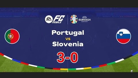 Portugal Dominates Slovenia 3-0 | UEFA 2024 Highlights | Stunning Victory!
