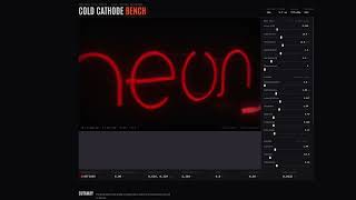 Information Neon Light Gas and Glass Simulation Path Tracing Guide