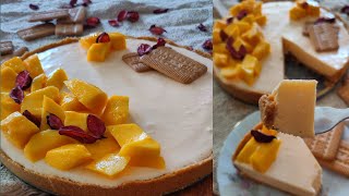 mango tart تارت مانجاا بطريقه سهله وطعمها خطير احلى واسهل حلا بارد