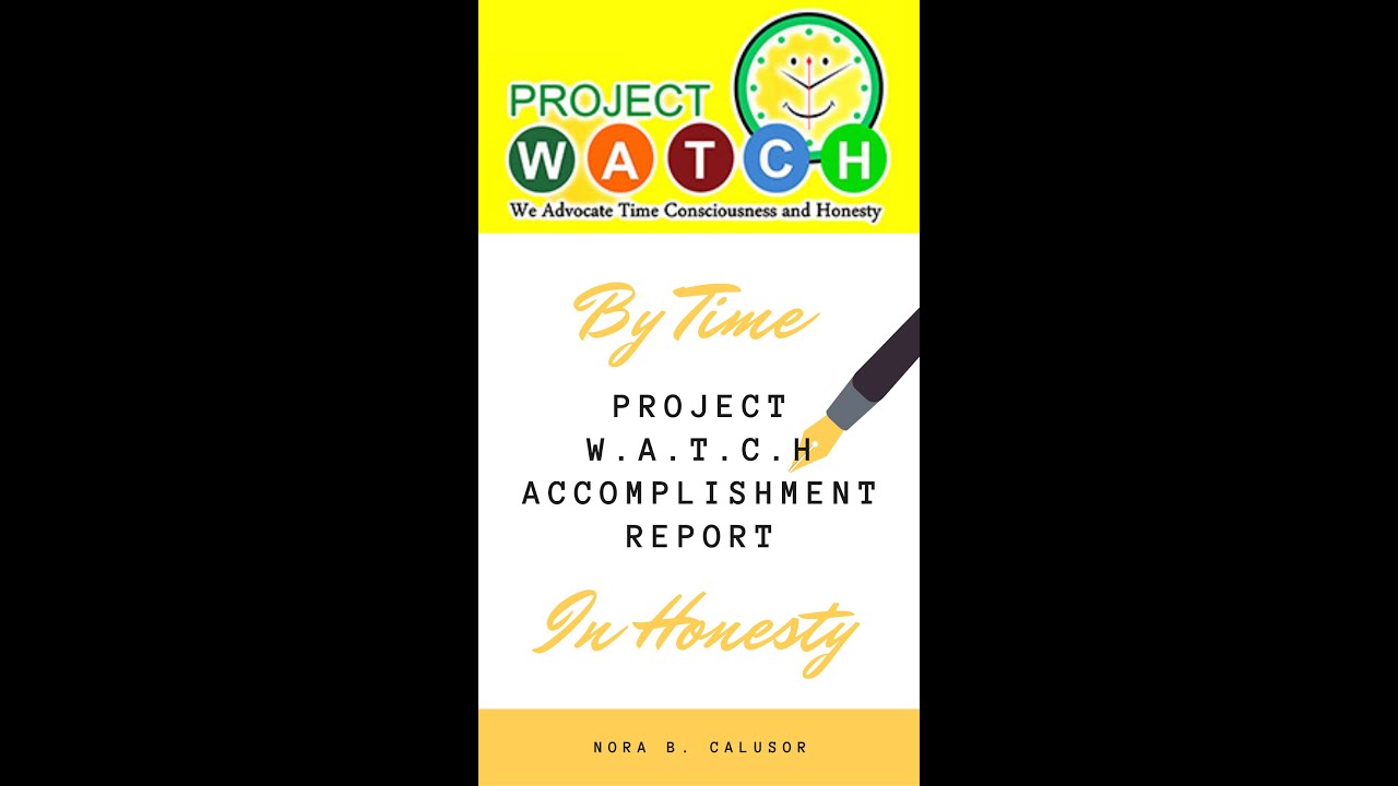 EBOOK Canduman ES Project W.A.T.C.H Report YouTube