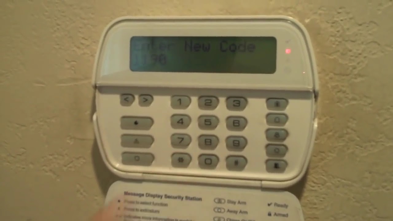 How to Add and Delete User Codes for DSC Power Series Alarm System YouTube