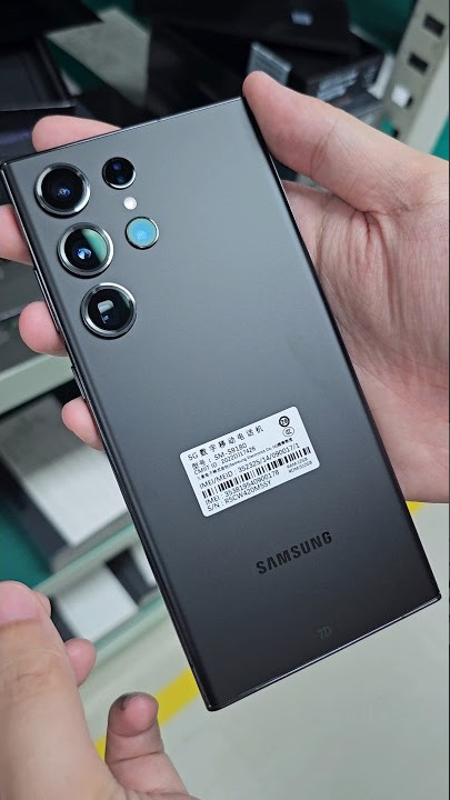 Samsung galaxy s23 ultra smart phone unboxing #shorts