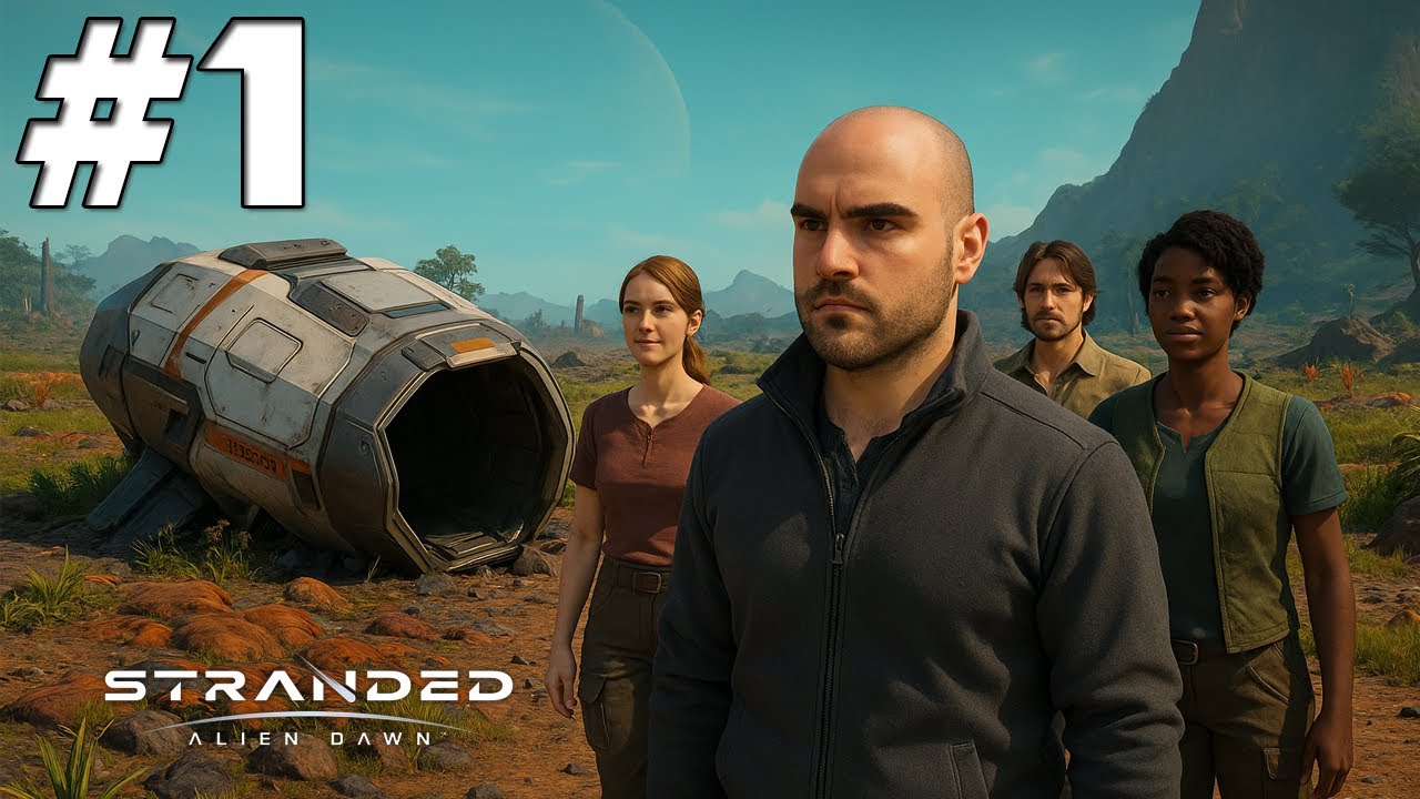 Stranded: Alien Dawn [[🔴S.Directo💻]] #1 Aterrizaje Forzoso en Sorbius