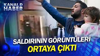 O Komşu Şiddetinin Görüntüleri Ortaya Çıktı Minik İkra Ve Babasına Böyle Saldırmış