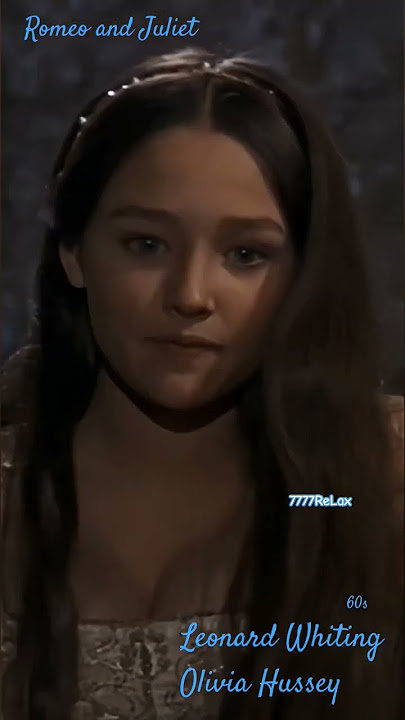 Romeo and Juliet Leonard Whiting Olivia Hussey 60s #moviestar #romeojuliet #love