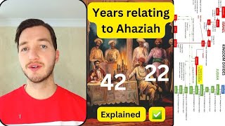 Ahaziah . 2 Kings 8:26 & 2 Chronicles 22:2. Proving no contradiction