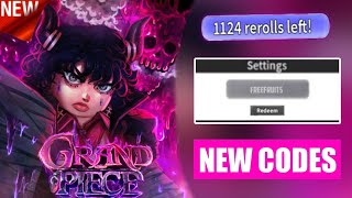 Grand Piece Online Codes: NEW August 2022 UPDATE