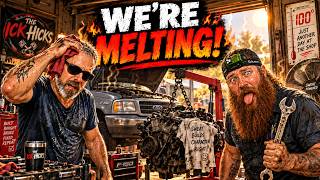 This Engine Swap Is Getting HOT… Literally Engine Swap Complete But Problems Started
