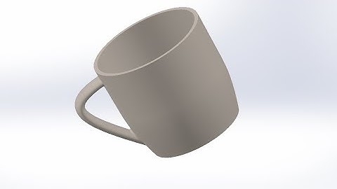 SolidWorks Tutorial : Mug
