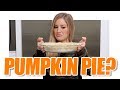 I tried making a pumpkin pie, again!