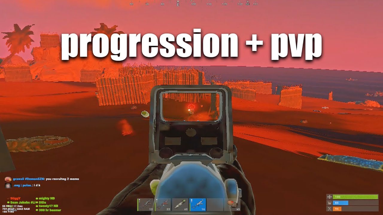 Stevious progression + pvp - YouTube