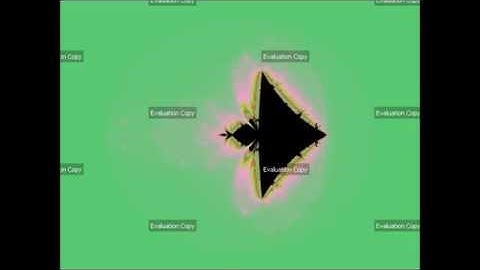 Ultra Fractal 5 - Mandelbrot Distortion With Colour Morphing 2