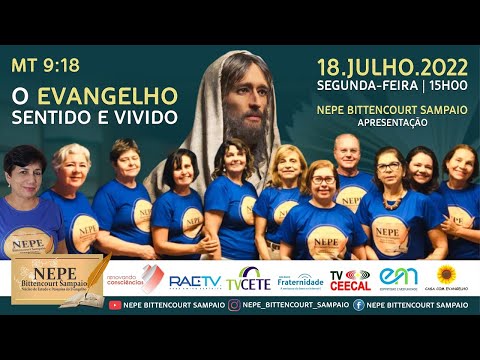 O EVANGELHO SENTIDO E VIVIDO com a equipe do NEPE BITTENCOURT SAMPAIO (SE)