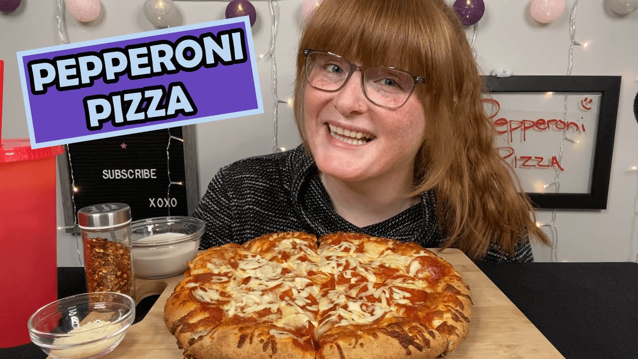 PEPPERONI PIZZA | REMINISCING + TEEN MOM | MUKBANG | EATING SHOW