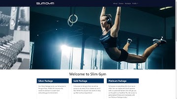 Slim Gym Website Demo