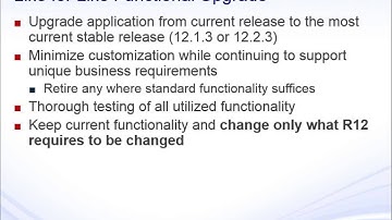 Like for Like for 11i to R12 Payables Upgrade – Not Possible