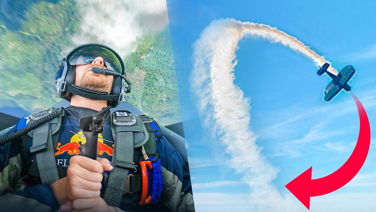 Ich muss ALLEINE ein Stuntflugzeug fliegen!