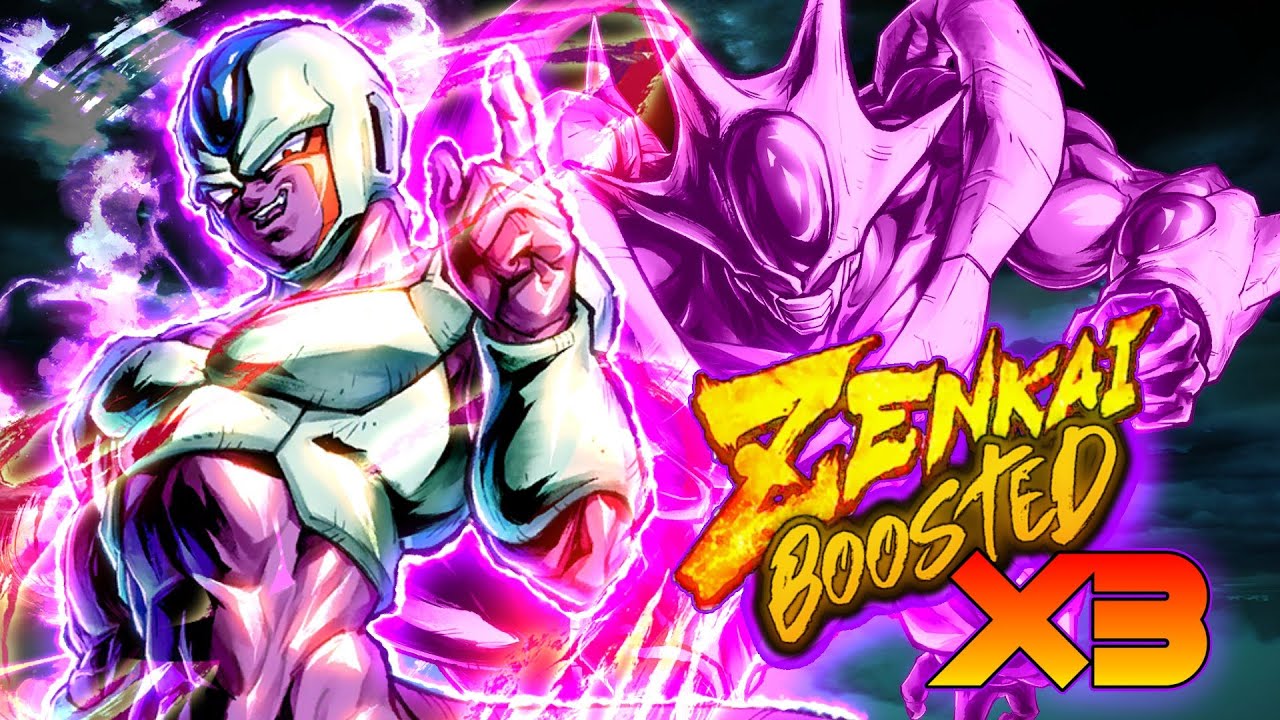 Dragon Ball Legends - Triple Zenkai Buffing Transforming Cooler Showcase!