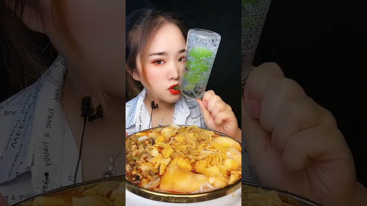 Chinese Food Girl Video Mukbang Shorts