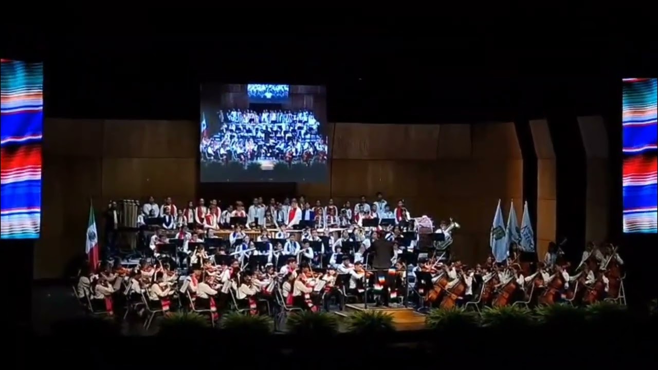 Debut orquesta y coro esperanza azteca DIF coahuila saltillo 