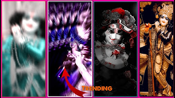 New Janmashtami Dj Status Video Editing ❤️Krishna birthday Status video Alight motion video editing