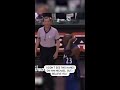 This exchange between MJ and the ref 😅