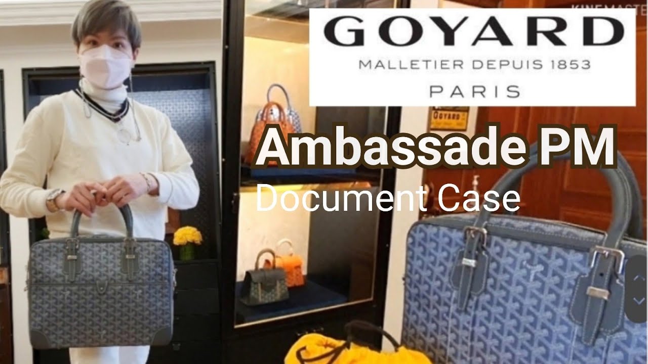 GOYARD Ambassade PM จากช้อป San Francisco ใช้ได้ทั้งวันทำงาน และวันสบายๆ