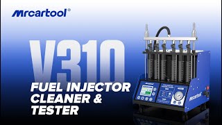 MRCARTOOL V310 GDI Ultrasonic Injector Cleaning and Testing Machine