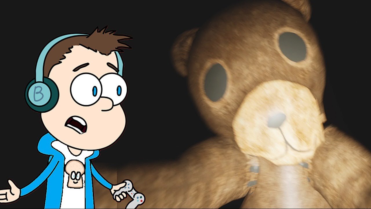 CHASED BY AN EVIL TEDDY BEAR!! Dark Skirbee Bear Doll!! (SCARY) YouTube