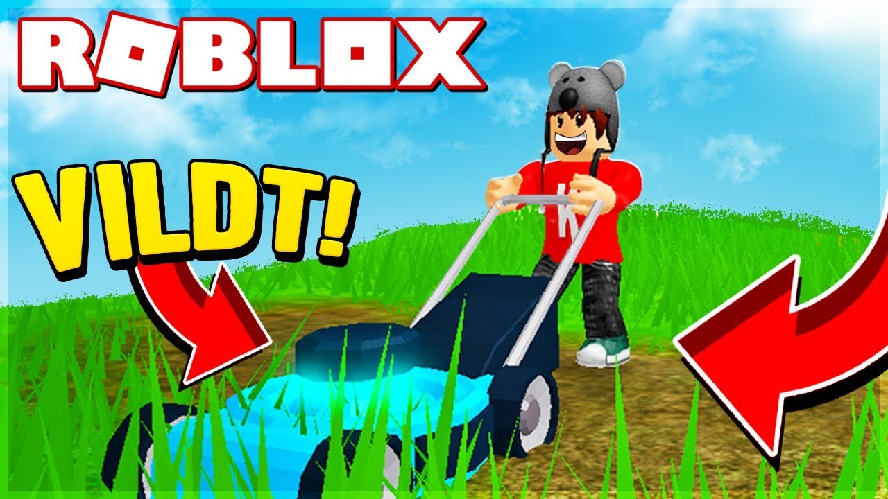 SLÅR EN MASSE GRÆS! Dansk Roblox Lawn Mowing Simulator YouTube