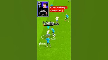 Nutmeg tutorial❤️❤️ #efootball #viral #shorts