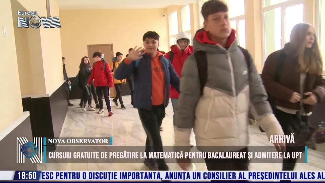 ÎN DIRECT - Știrile orei 18:30 - 13.01.2025 - Tele Europa Nova Timișoara ÎN DIRECT - Știrile orei 18:30 - 13.01.2025 - Tele Europa Nova Timișoara