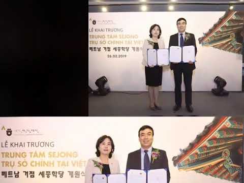 Trung tâm King Sejong trụ sở chính tại Việt Nam- nơi học tập và trãi nghiệm văn hóa Hàn Quốc. - youtube