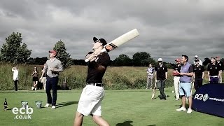 England Cricket Longest Drive - who hit the ball the furthest?