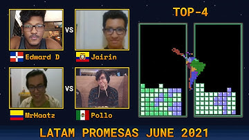 Promesas June 2021 - TOP 4 | Classic Tetris LATAM Monthly